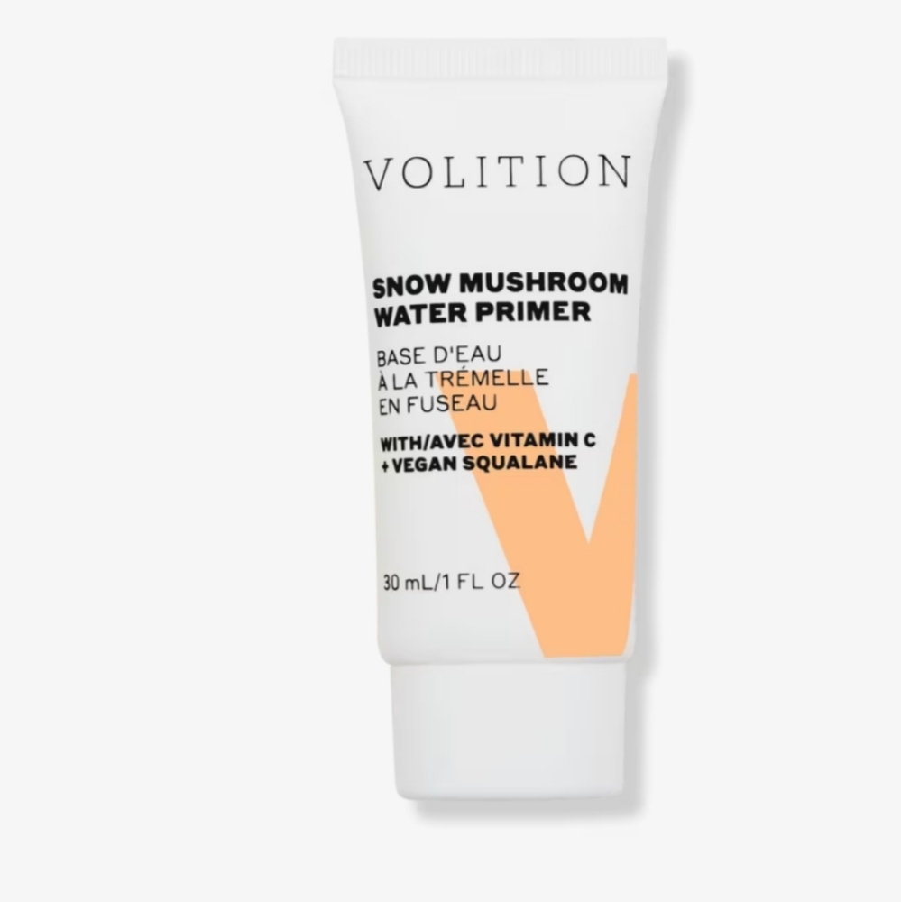 NIB $40 VOLITION Snow Mushroom Water Primer with Vitamin C + Vegan Squalane